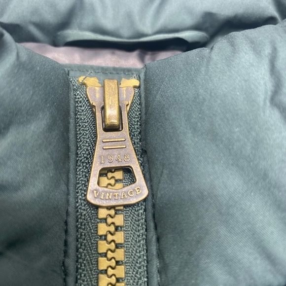 PUFFER VEST MENS MEDIUM GREEN WEATHERPROOF VINTAGE - Picture 6 of 10